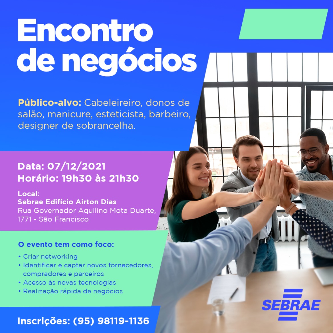 Sebrae Roraima promove Encontro de Negócios voltado para ramo da beleza