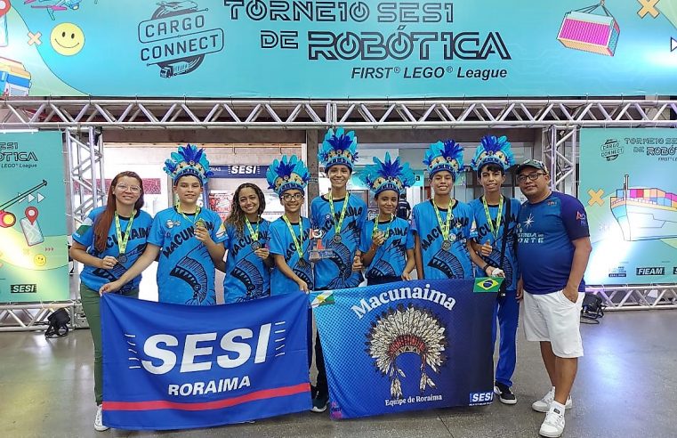 Equipes da Escola Sesi conquistam 1º lugar em três categorias em torneio de robótica