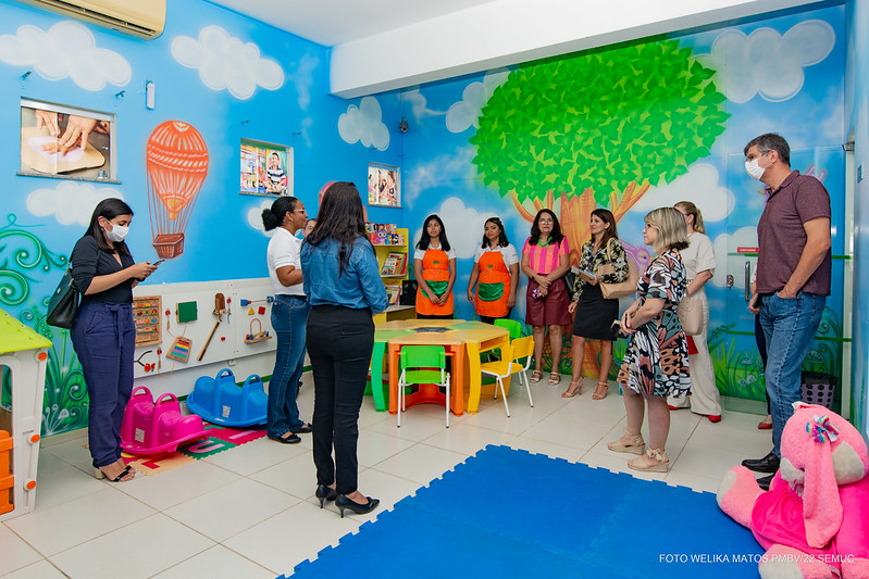 Comitiva do Ministério da Cidadania visita rede de atendimentos voltados à 1ª infância em Boa Vista
