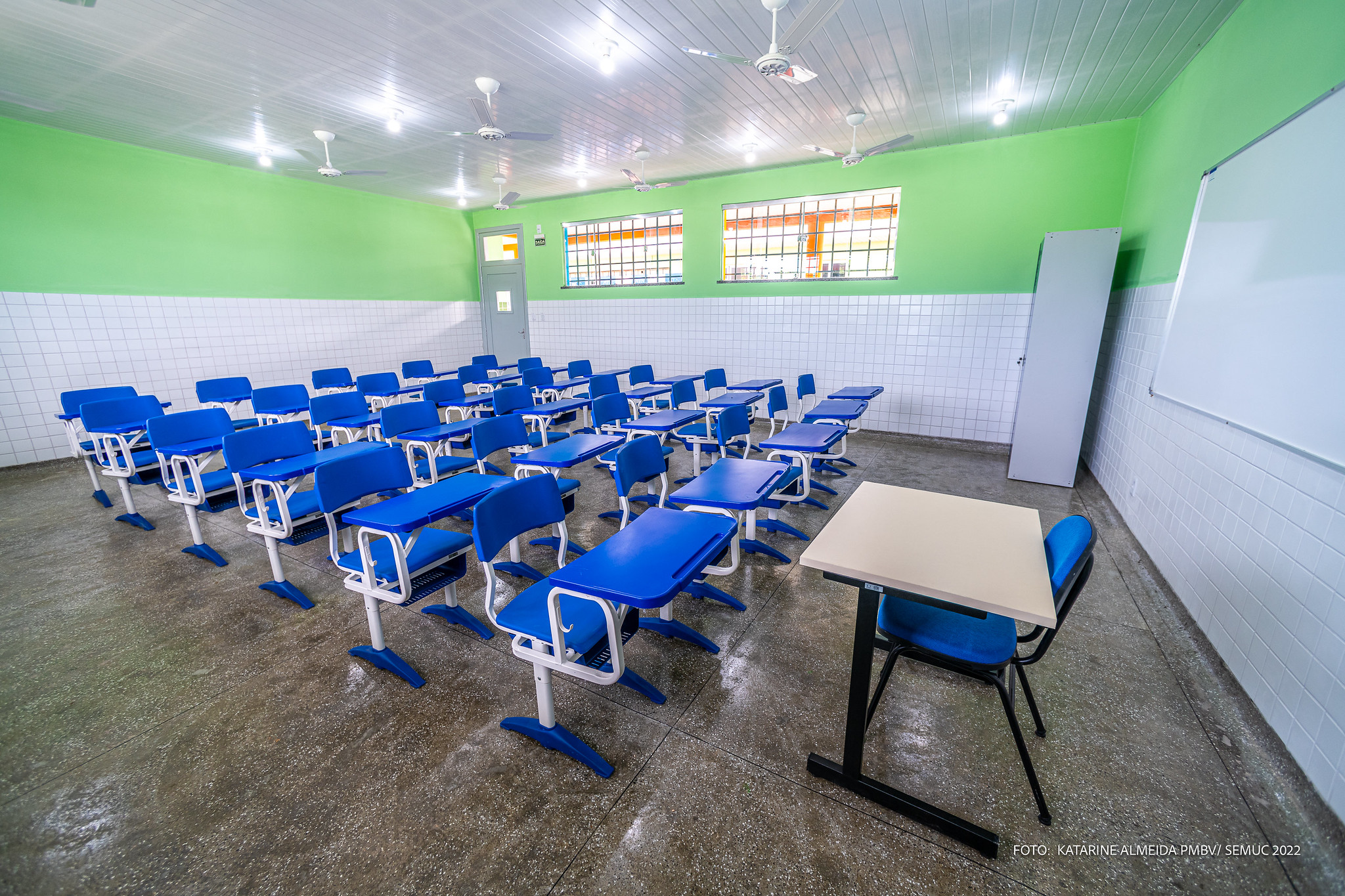 Com três novas salas de aula, Escola Laucides Oliveira amplia oferta de vagas