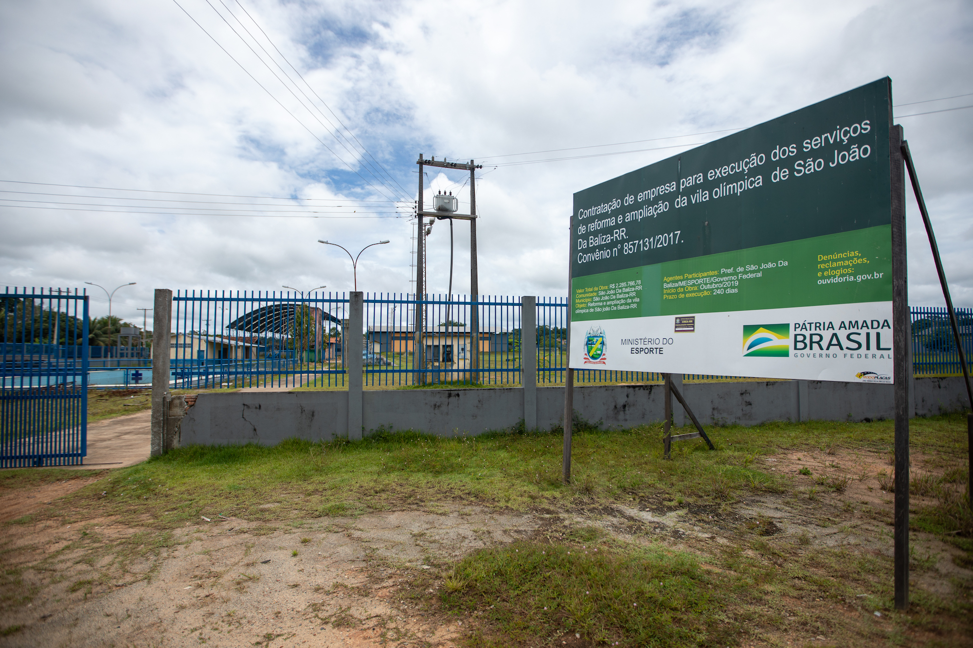 Obras em Baliza, região Sul de Roraima, ajudam os empreendedores locais