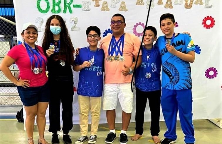 Equipes do Sesi Roraima se classificam para etapa nacional da Olimpíada Brasileira de Robótica