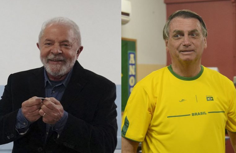 Lula e Bolsonaro disputam a presidência no segundo turno