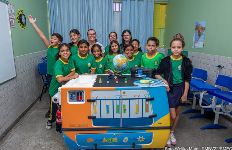 Laboratório Didático Móvel garante um estudo mais prático e experimental para alunos em Boa Vista