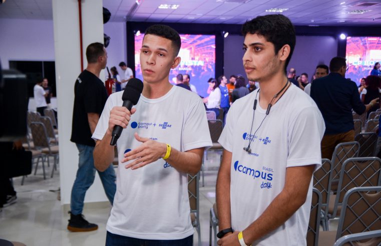 Vencedores do Ideathon da CPBV trocam experiências na 14ª Campus Party Brasil em São Paulo