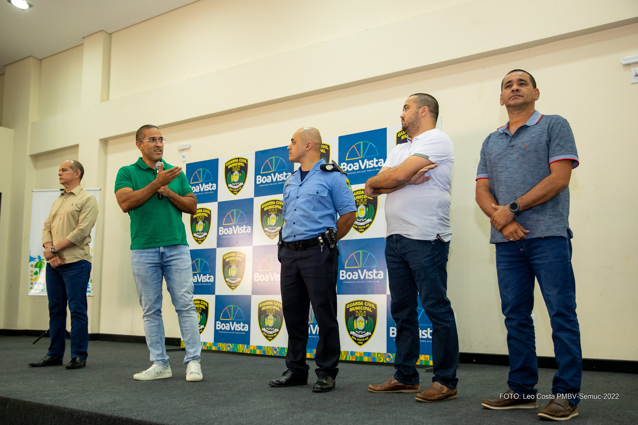 Prefeito de Boa Vista anuncia revisão do quadro de promoções da Guarda Civil