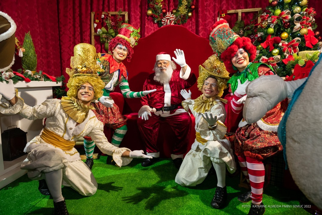 Vila do Noel e espetáculos no Teatro são opções de lazer durante feriadão em Boa Vista