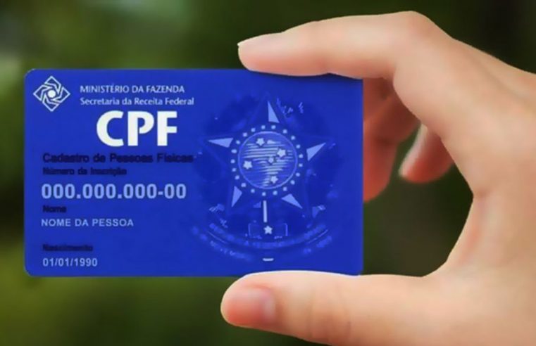 Projeto que torna CPF único documento de identificação do brasileiro é aprovado na Câmara