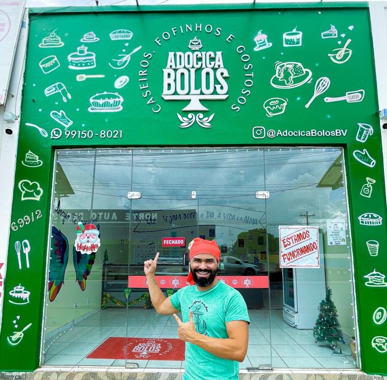Jornalista de Boa Vista decide empreender e abre loja de bolos