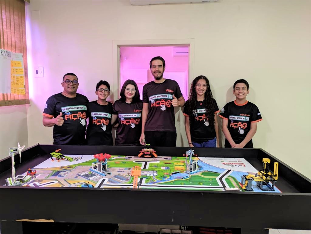 Equipe de Roraima participa da etapa regional do Torneio SESI de Robótica