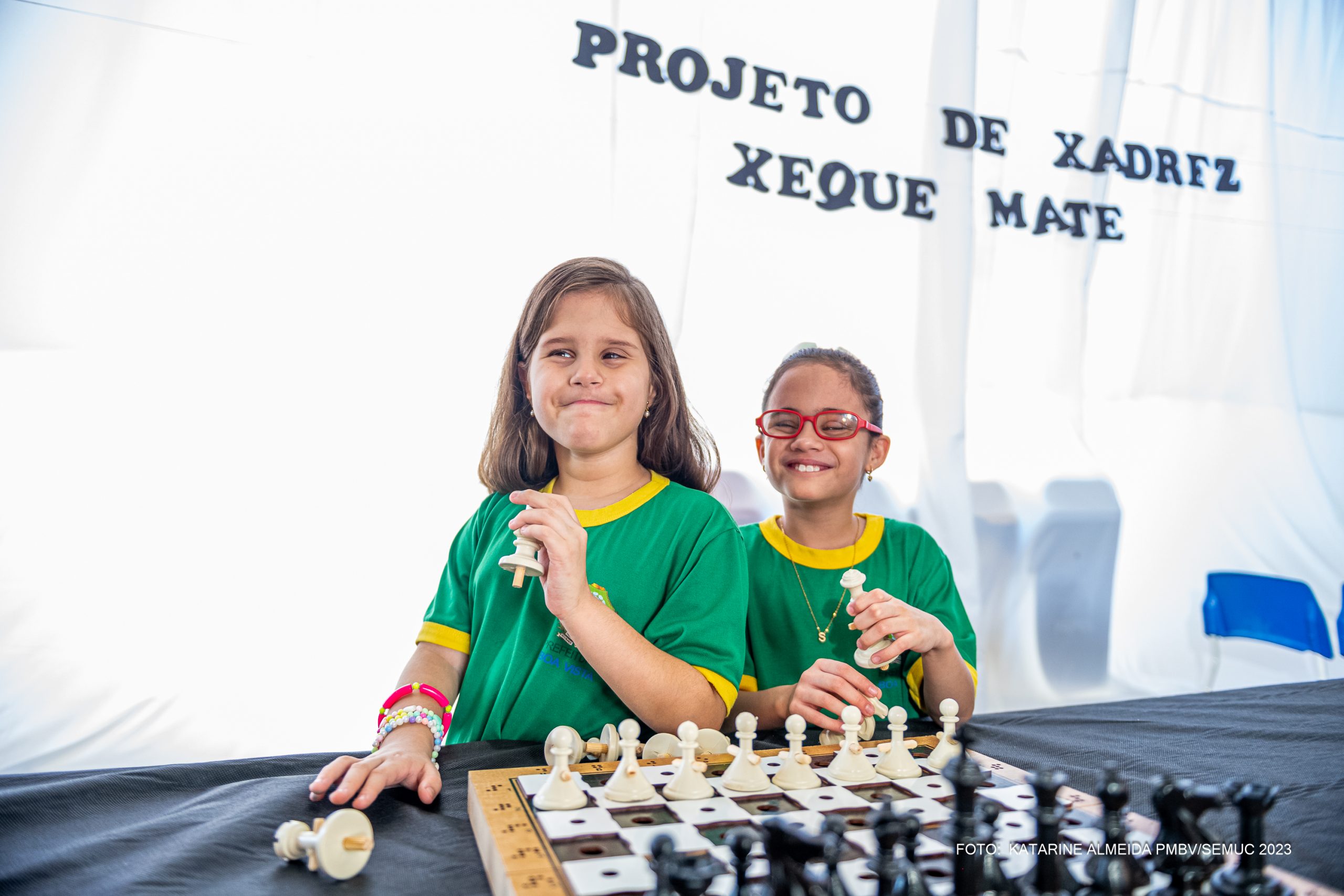 Escola de Boa Vista investe em inclusão de alunos com transtornos e deficiências por meio do xadrez