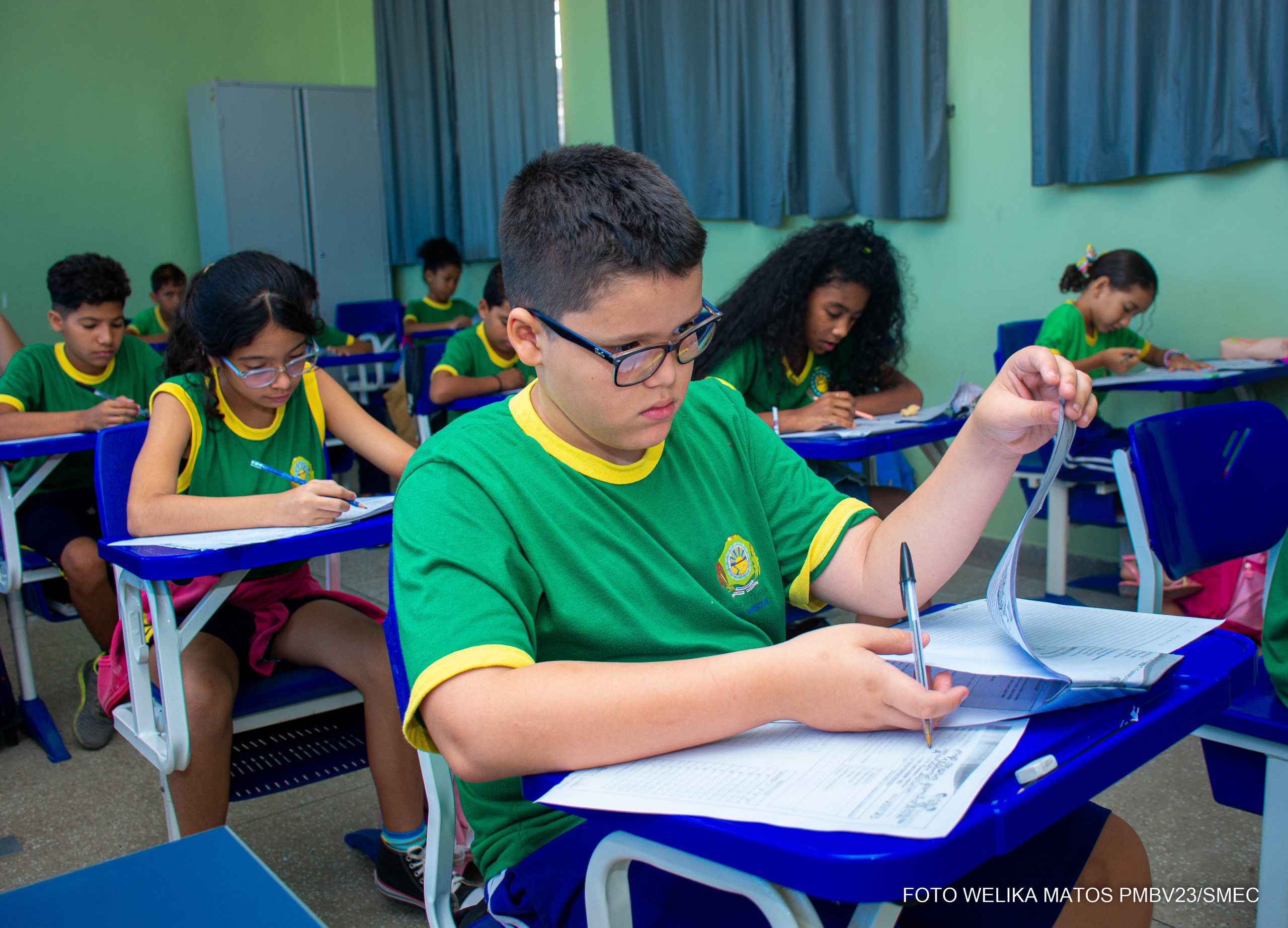 Prefeitura prepara alunos da rede municipal para avaliação nacional com simulados