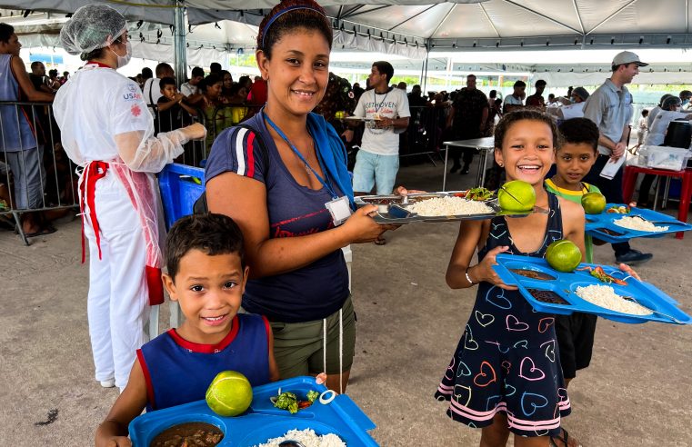 ‘Projeto Sumaúma: Nutrindo Vidas’  já serviu 185 mil refeições em Roraima