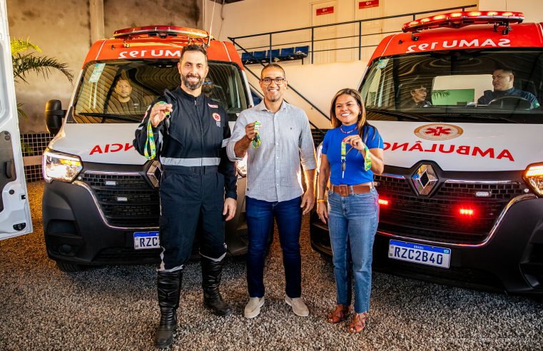 Frota de ambulâncias do Samu em Boa Vista é renovada em 75% com entrega de novos veículos