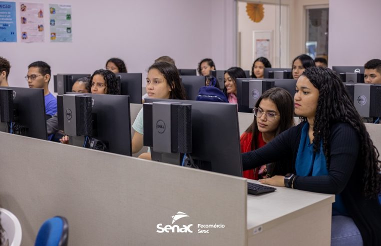 Mais de 450 vagas em cursos gratuitos são ofertadas pelo Senac em Boa Vista