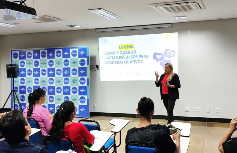 Empreendedores de Boa Vista aprendem sobre captação de recursos para negócios criativos 