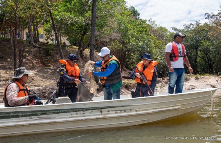 Operação Defeso coíbe pesca ilegal em rios e igarapés de Boa Vista durante a piracema