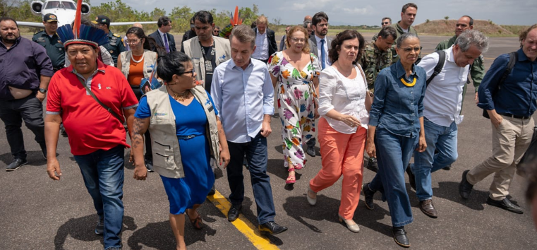 Ministério da Saúde reforça compromisso de  intensificar ações no território Yanomami