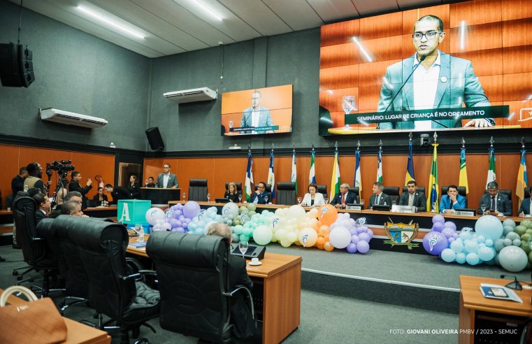 Pioneirismo de Boa Vista na promoção da primeira infância é reconhecido em seminário na Assembleia Legislativa de Roraima