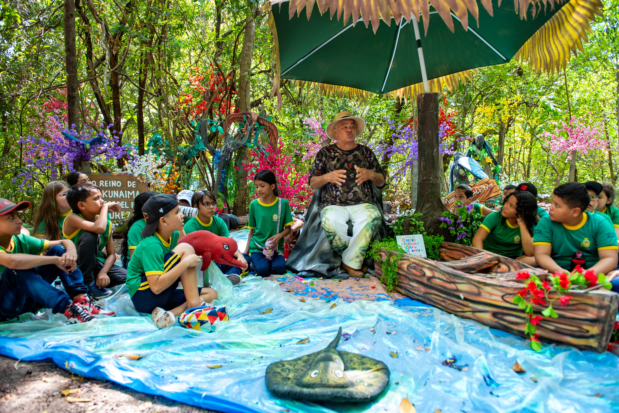 Bosque dos Papagaios promove evento educativo sobre preservação ambiental