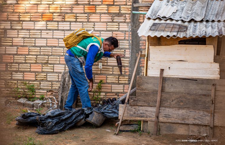 Bairro Pedra Pintada recebe mutirão “Todos Unidos Contra a Dengue” nesta sexta-feira (27)