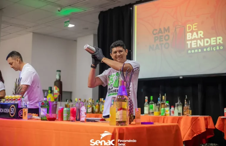 Abertas as inscrições do Campeonato de Bartender 2023