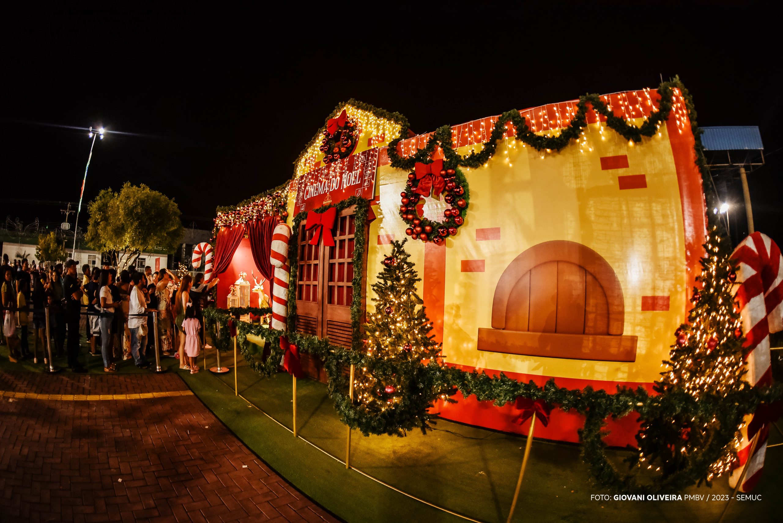 Cinema do Noel – Programação natalina de Boa Vista tem exibição gratuita de filmes em praça