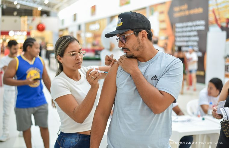 Vacinação contra a Covid -19 e Influenza é intensificada em Boa Vista