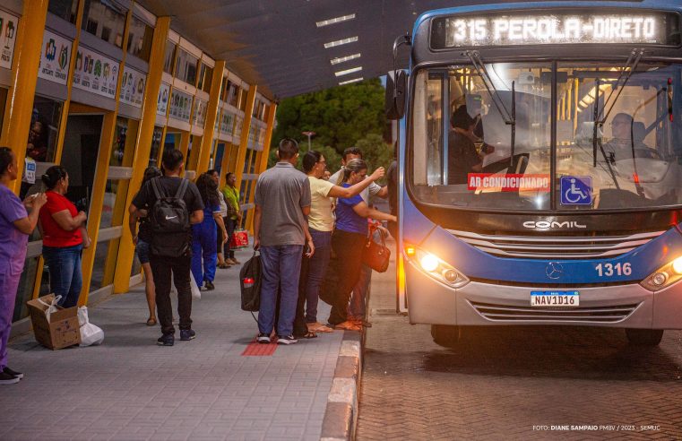 Mulheres podem solicitar embarque e desembarque fora da parada de ônibus durante a noite em Boa Vista