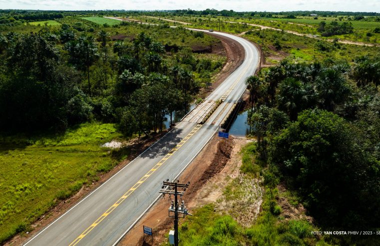 Avanço nas obras de infraestrutura beneficia produtores agrícolas da zona rural de Boa Vista