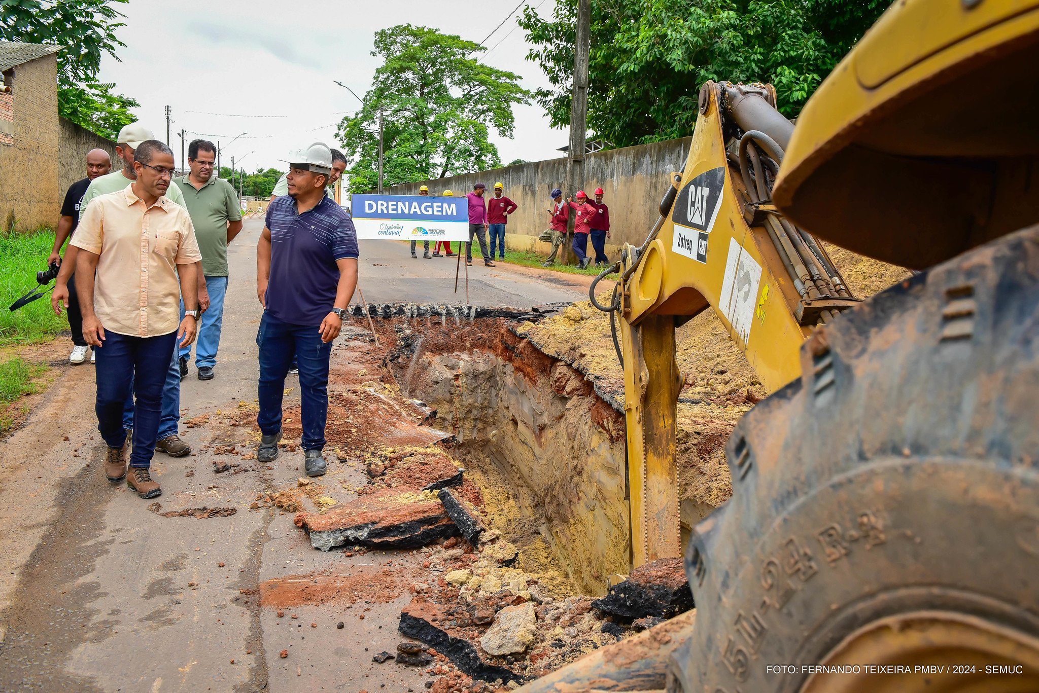 Jóquei Clube recebe obras de drenagem em pontos críticos de alagamento