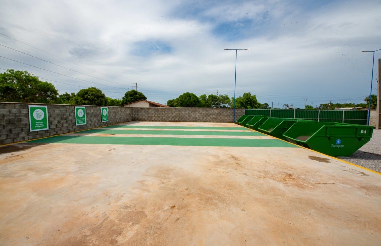 Inaugurado primeiro ecoponto de Boa Vista, no bairro Nova Cidade