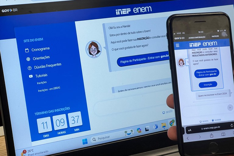 Enem 2024 – Prazo para inscrição encerra nesta sexta-feira (07)