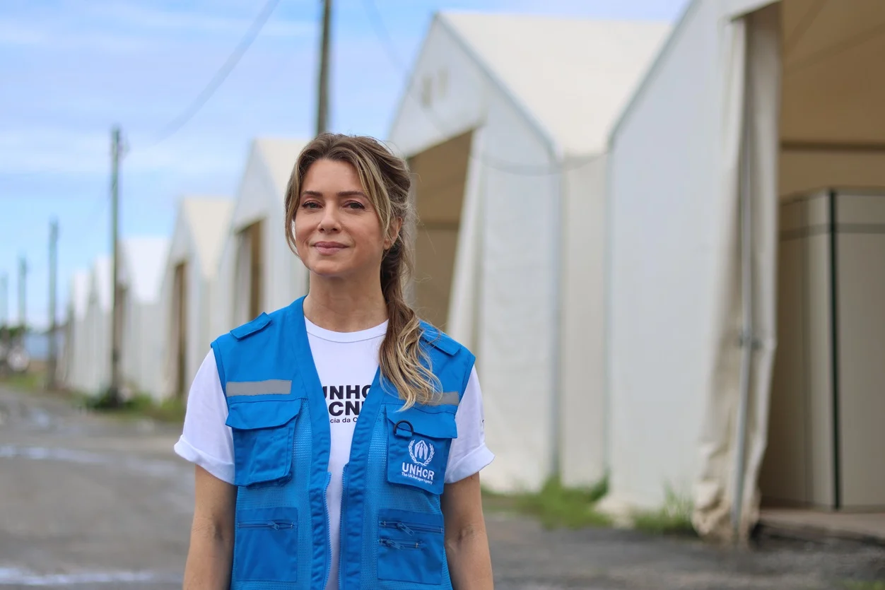 Mês do Refugiado – Leticia Spiller visita Operação Acolhida em Roraima