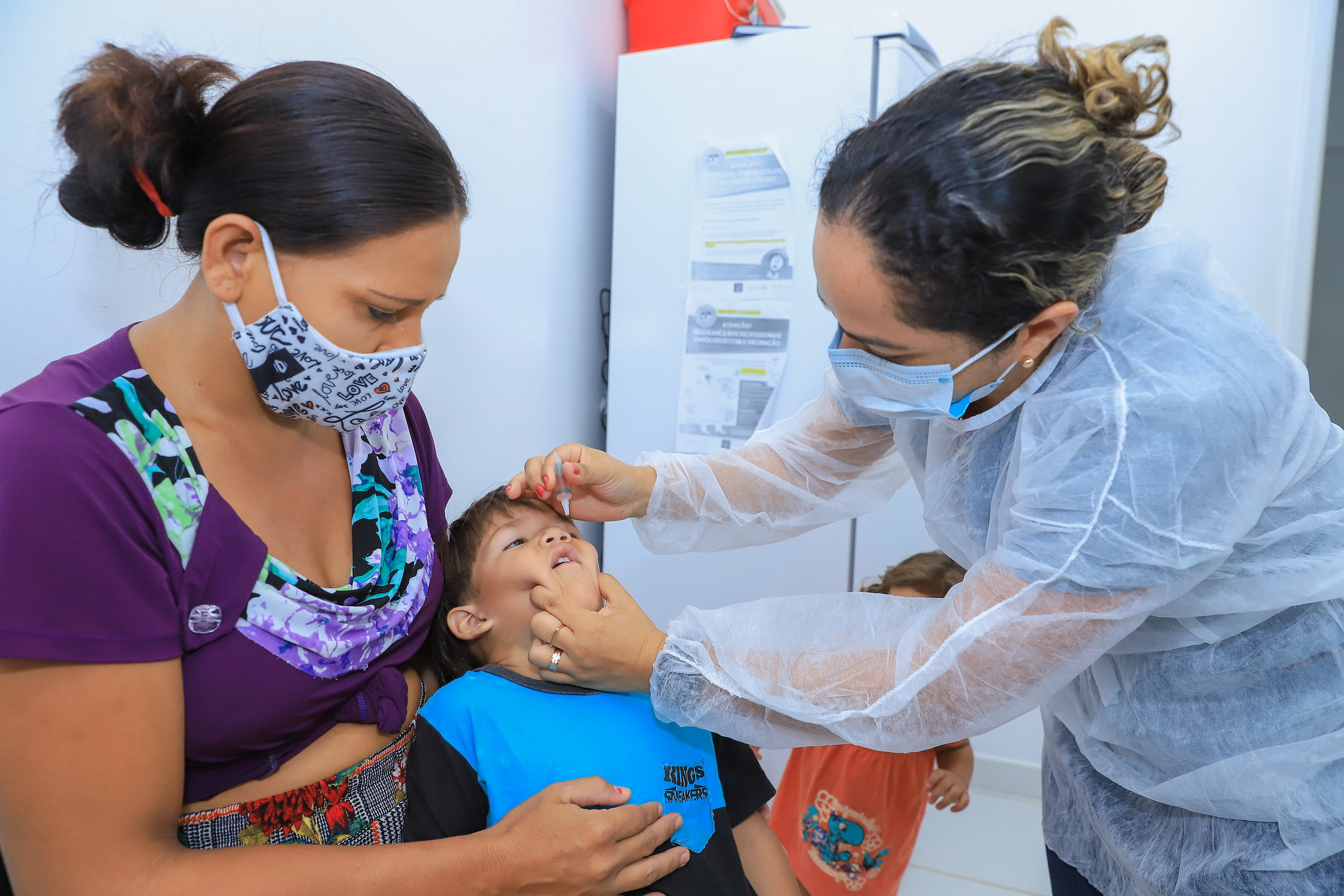 Boa Vista tem campanha de vacinação contra a paralisia infantil em 31 UBSs a partir desta segunda (10)