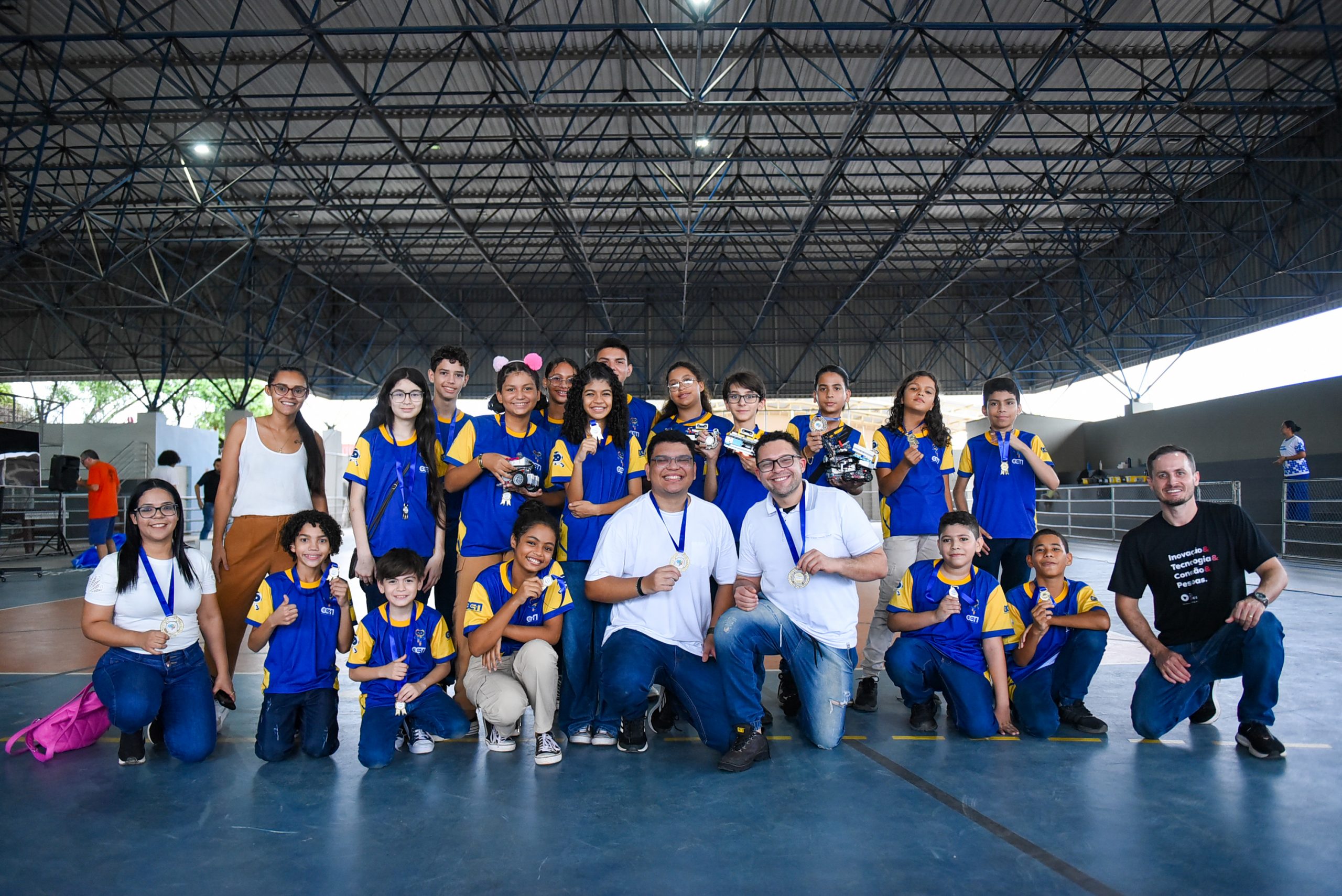 Alunos do CCTI são destaques em etapa regional da Olimpíada Brasileira de Robótica