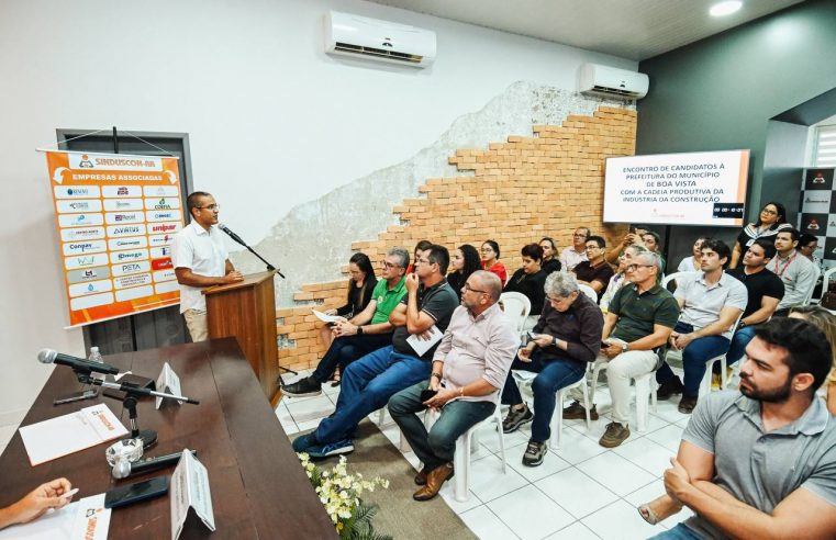 Arthur Henrique apresenta propostas para o desenvolvimento da indústria da construção civil em Boa Vista