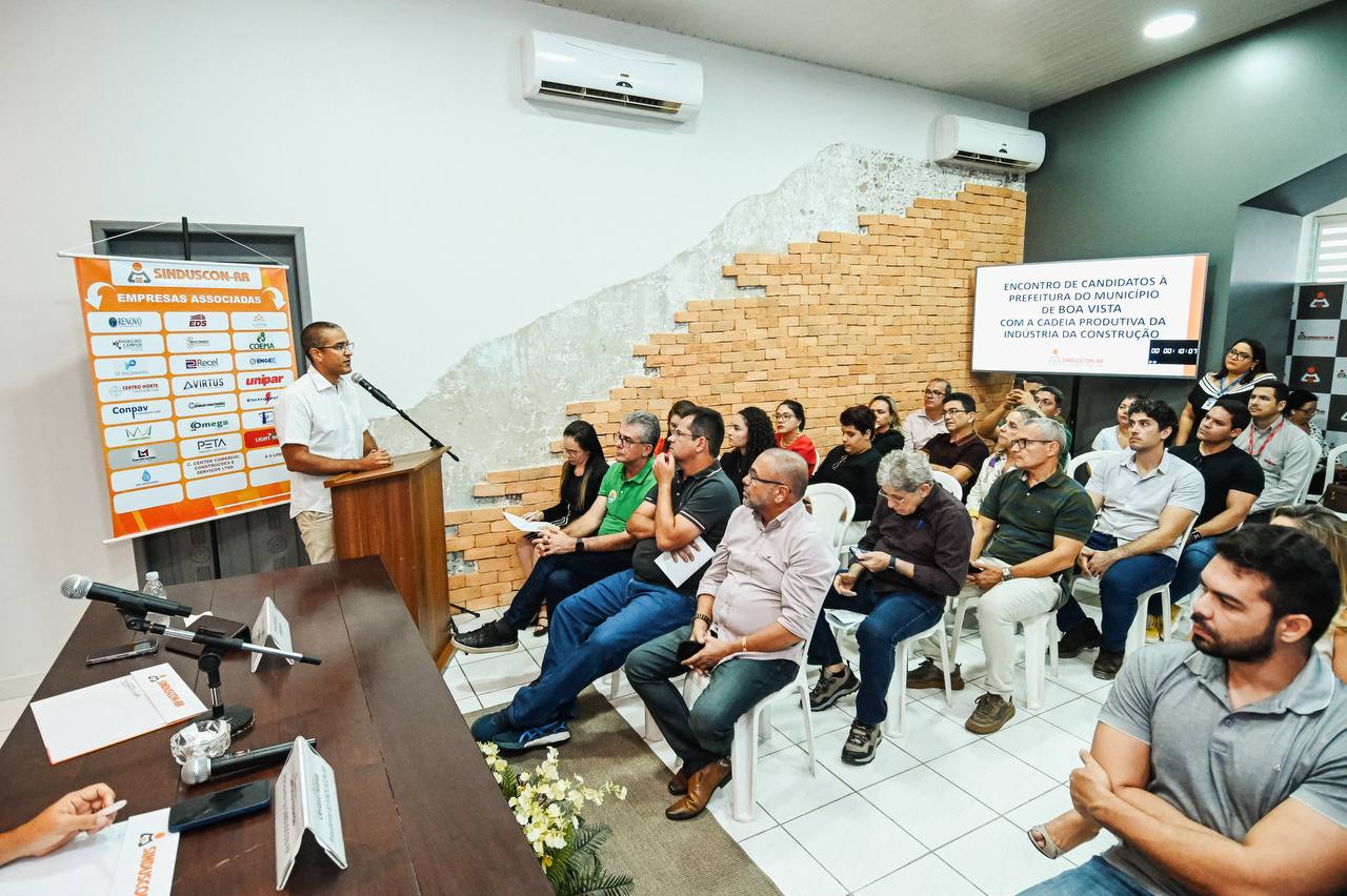 Arthur Henrique apresenta propostas para o desenvolvimento da indústria da construção civil em Boa Vista