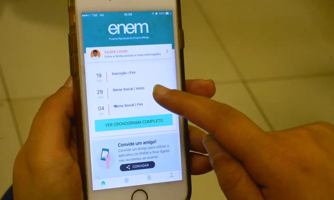 ENEM 2024 – Inep libera cartão de confirmação com locais de prova