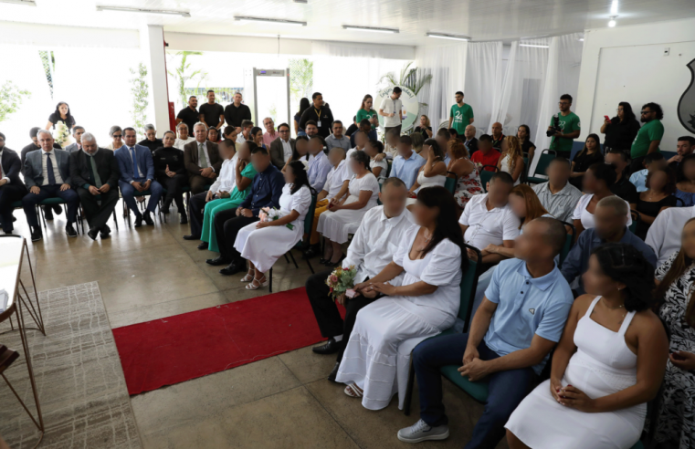 DIREITO DE AMAR – Cadeia Pública de Boa Vista celebrou casamento coletivo