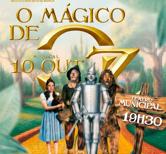 Em comemoração ao Dia das Crianças, Teatro Municipal traz espetáculo “O Mágico de Oz” nesta quinta-feira (10)